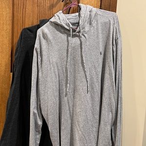 Bundle of two Polo long sleeve hooded T’s. Size 2XL.